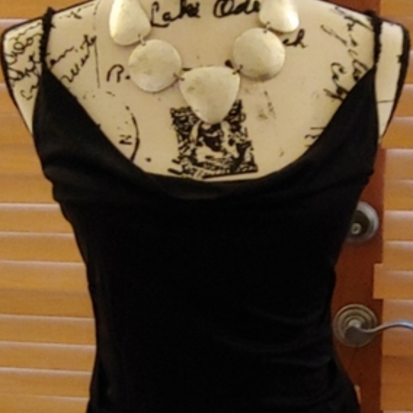 Slinky Sexy Hugo Boss Top With Beaded Straps - Picture 7 of 7